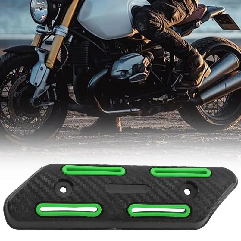 Motorcycle Heat Shield Muffler Pipe Heat Cover Protector Anti-Scalding and Heat Dissipation Exhaust Heat Insulation Cover