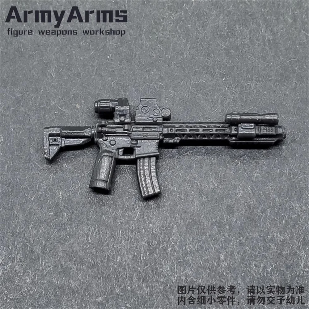 الحلزون ArmyArms 1/50 دمية الجندي حوالي 4 سنتيمتر ساي بندقية لعبة مجسمة لا إطلاق المعدات هدية في الأوراق المالية #3