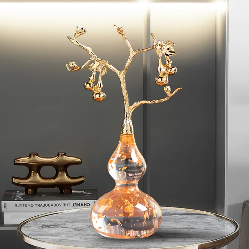 

Modern Light Luxury Gourd Ornaments High-End Decorations