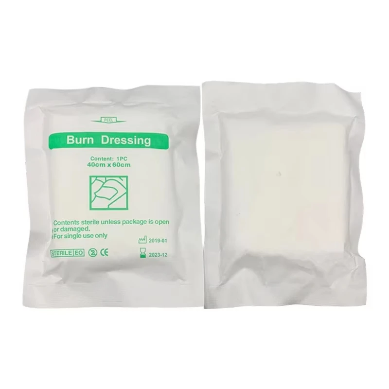 شاش مضغوط معقم وجل مرهم مضاد حيوي |   مجموعة الإسعافات الأولية Burn & Scald - العناية بالجروح لمكافحة العدوى، وتضميد الحروق