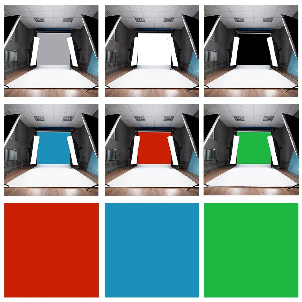 120*120Cm Nền Chụp Ảnh Vải Bền Màu Không Dệt Vải Chromakey Cromakey Chân Dung Phông Nền Cho Studio Ảnh