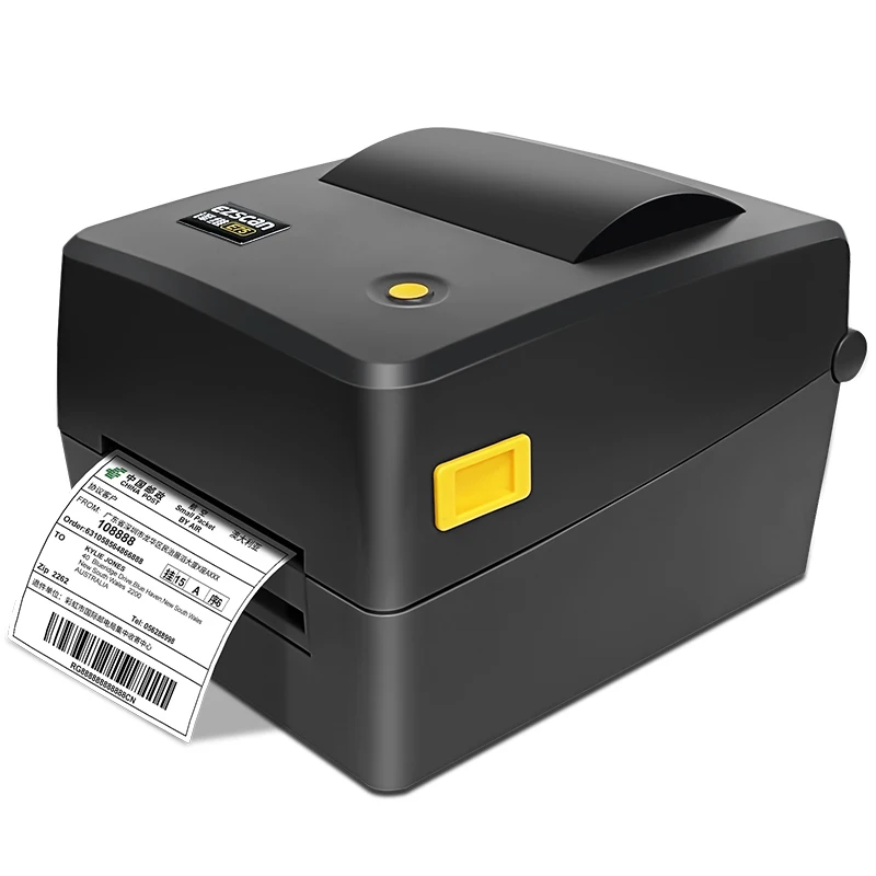 300dpi Portable Shipping Sticker Label Printer Industrial Roll to Roll Thermal Transfer Barcode Label Printer