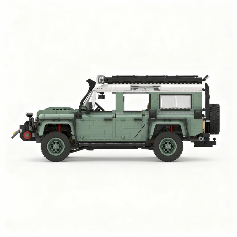 2225pcs MOC Icons Landed Rovers Classic Defender 110 Model Building Blocks Christmas Gift Toy Display Art Creative Education
