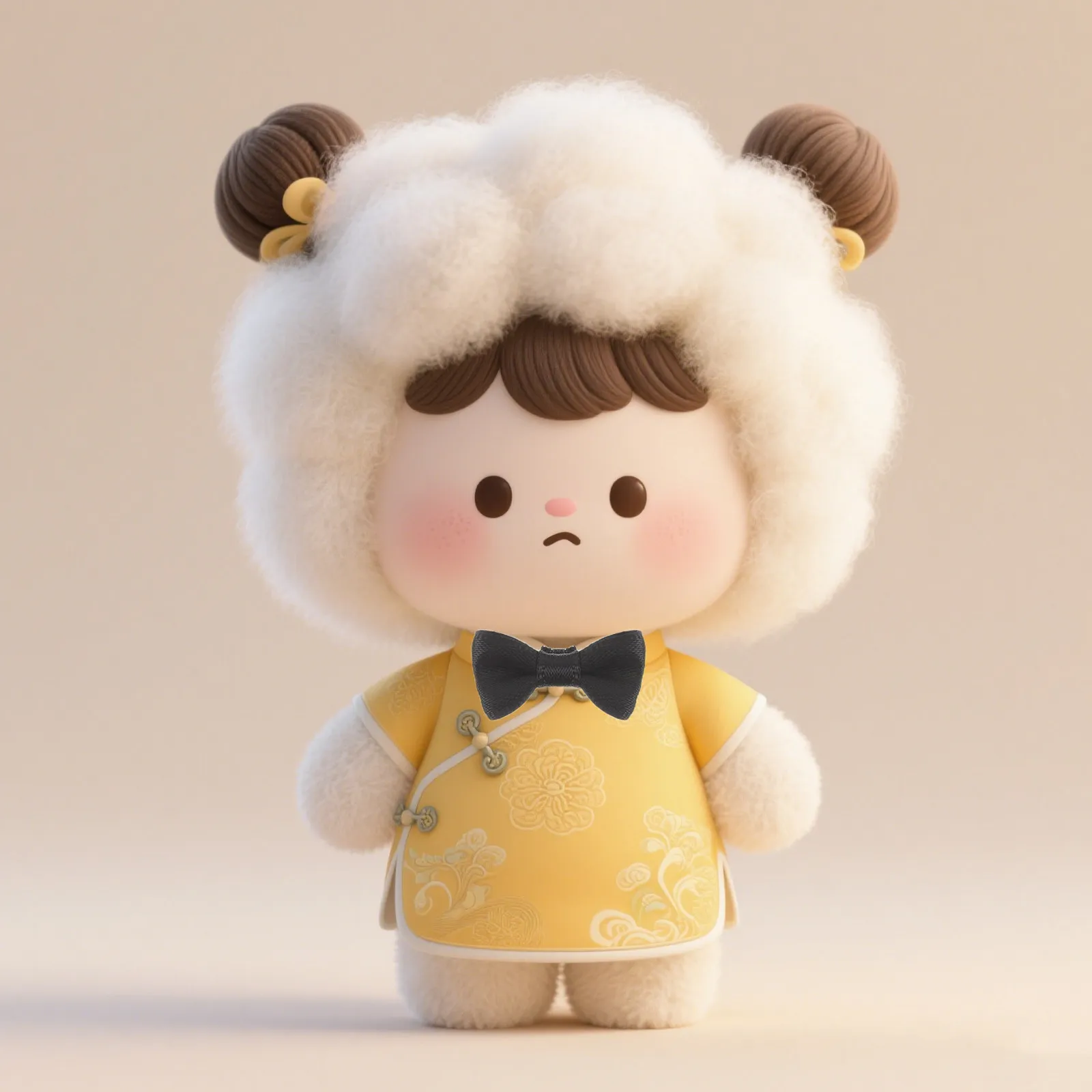 

Набор из 6 миниатюрных разноцветных галстуков-бабочек для кукольных фигурок 20 см: стильное украшение для нарядов, идеальный аксессуар для формального гардероба