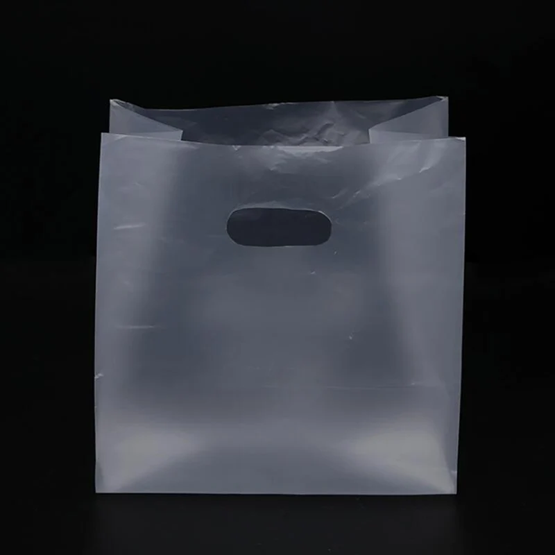 50pcs Thank You Plastic Candy Gift Bags Shopping Bags Wedding Wrapping Bags