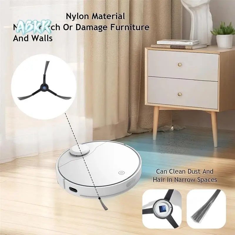 Запасная часть ABKR для Ecovacs T50 Pro Omni/T50 Omni/T50 Max/T50 Max Pro/T50 Pro, аксессуары для роботов-пылесосов