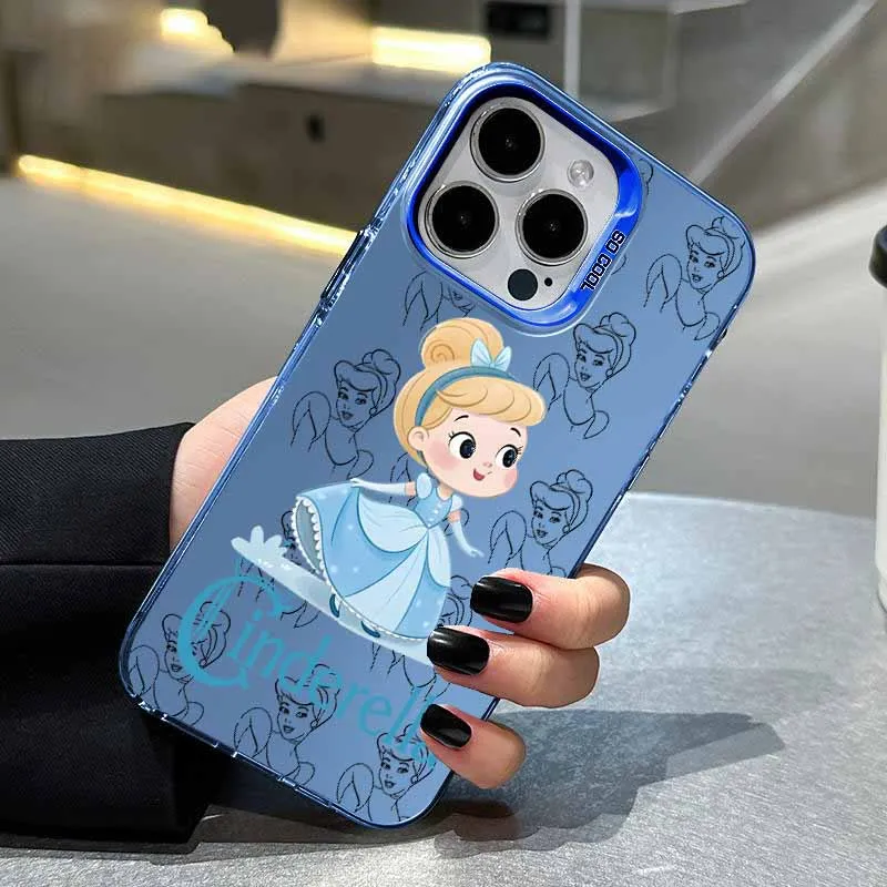 ديزني سندريلا لطيف لسامسونج غالاكسي A30 31 32 34 33 35 50 51 52 53 A55 71 11 15 16 54 24 73 22 72 36 56 26 جراب هاتف