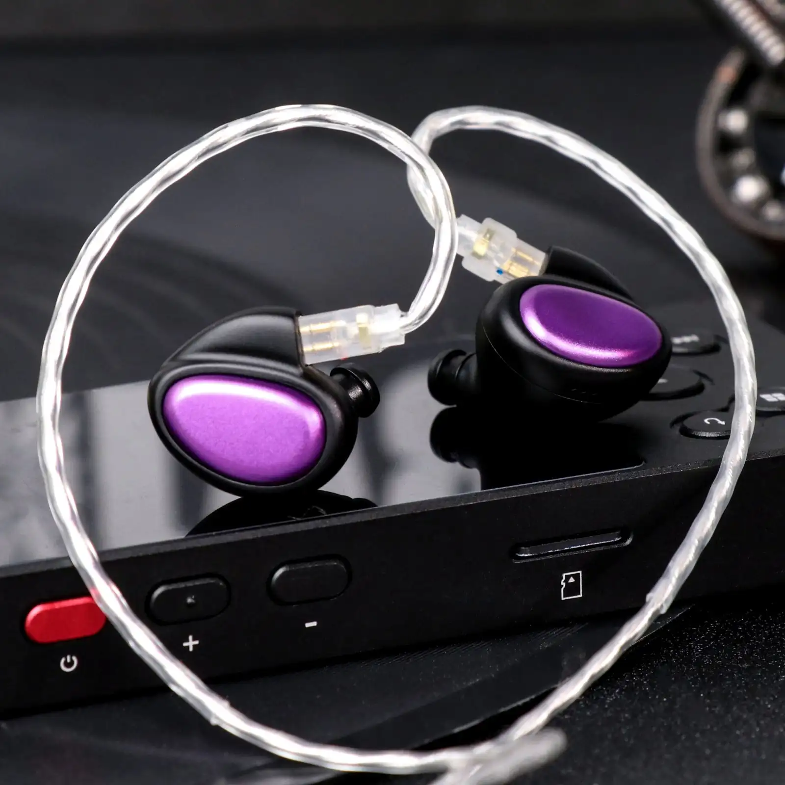 Tripowin X HBB Kailua Dual Dynamic Driver In-Ear-Monitor mit abnehmbarem OCC-Kabel 0,78 mm 2-Pin-Anschluss für audiophile Musiker – Detail 1