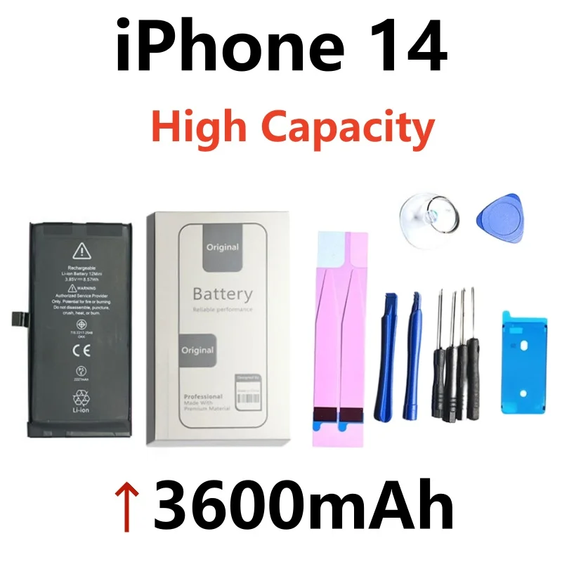 Xilecaly Originele Hoogwaardige Batterij Voor Iphone Se 5 6S 5S 7 8 Plus X Xs Max Xr 11 Pro Mobiele Telefoon Met Gratis Tools Sticker