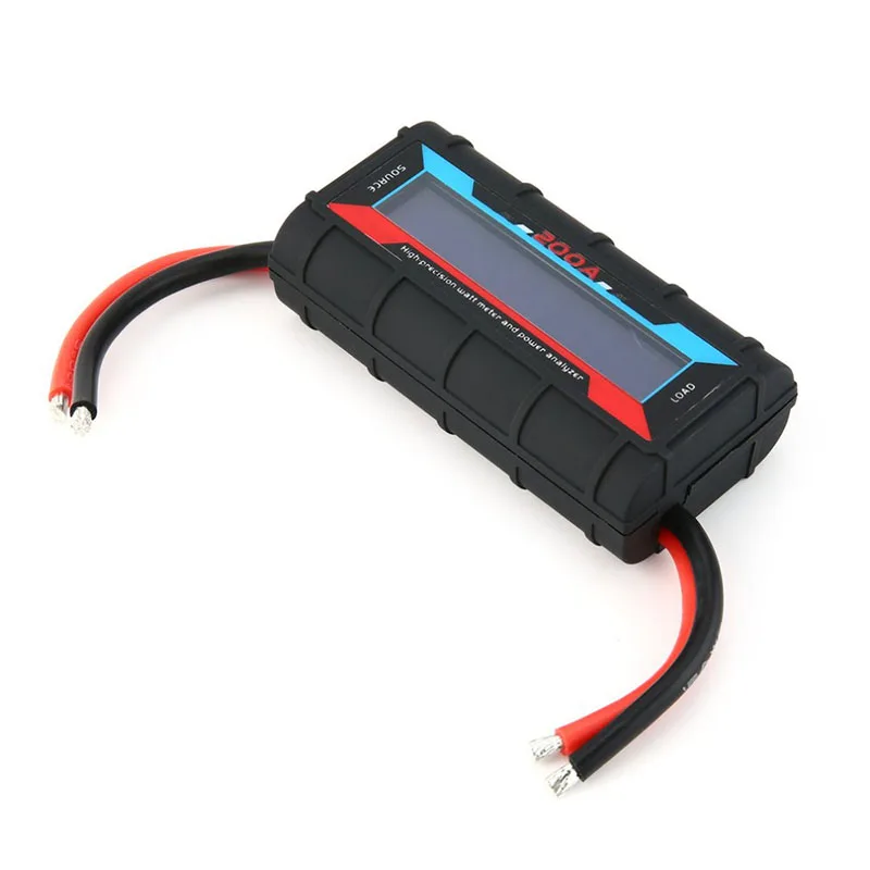 High Precision 200A Digital Watt Meter and Power Analyser Backlight LCD Volt Tester for RC Drone for RC Airplane Parts
