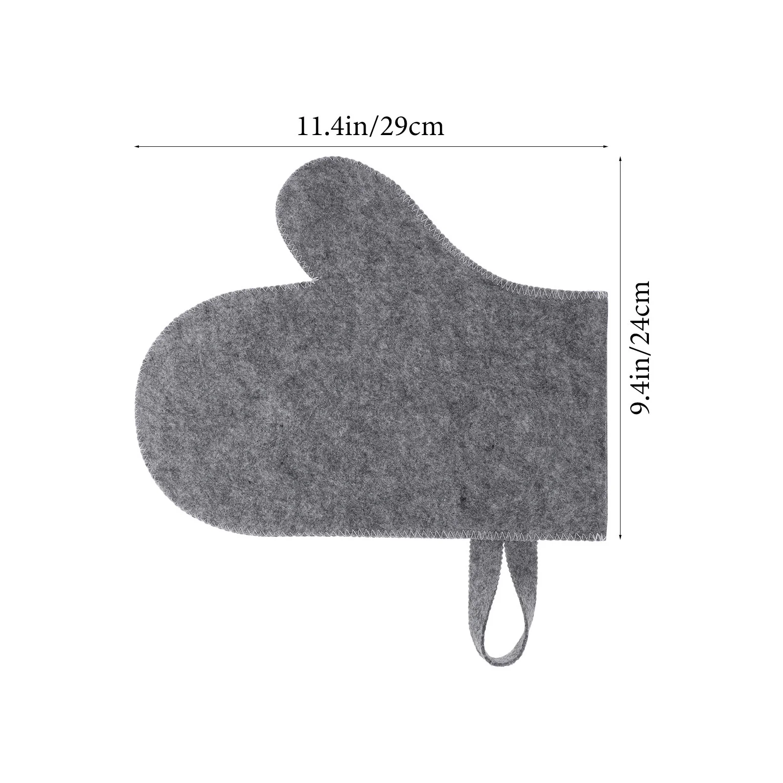 6 قطعة قفازات ساونا معزولة لينة ورأى الحماية من الحرارة للأيدي سبا حمام دش النساء الرجال المنزل الاستخدام التجاري عدم الانزلاق قبضة جافة #2