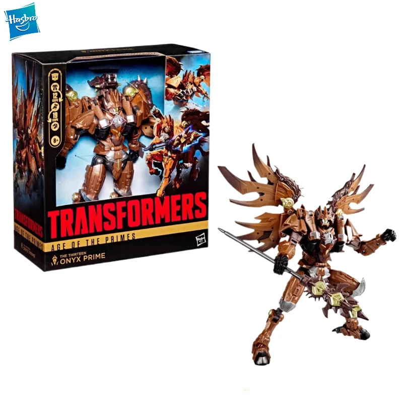 

New Original Hasbro Transformers Toy Age of The Primes Onyx Prime Models Anime Movie Toys Robots Action Figures Gifts