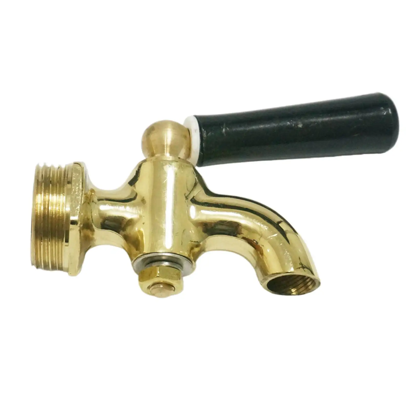 3/4 "bsp männliche Verbindung kleiner Typ Warmwasser hahn antiker Messing griff Wasserhahn Hahn für Tee-Ofen Wasserkessel Sanitär – Detail 5