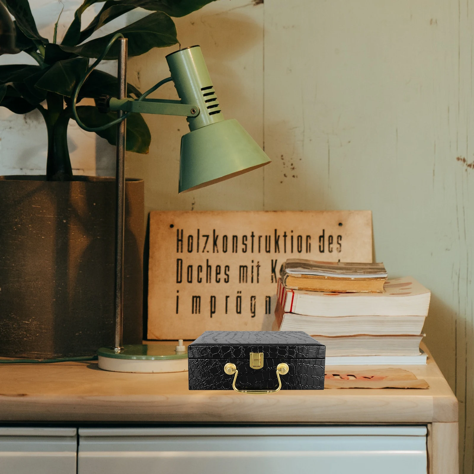 

Multifunctional Flip-Type Cigar Box Gift Packaging Container Tea Storage Box Portable Cigar Case Durable Smooth Design Exquisite