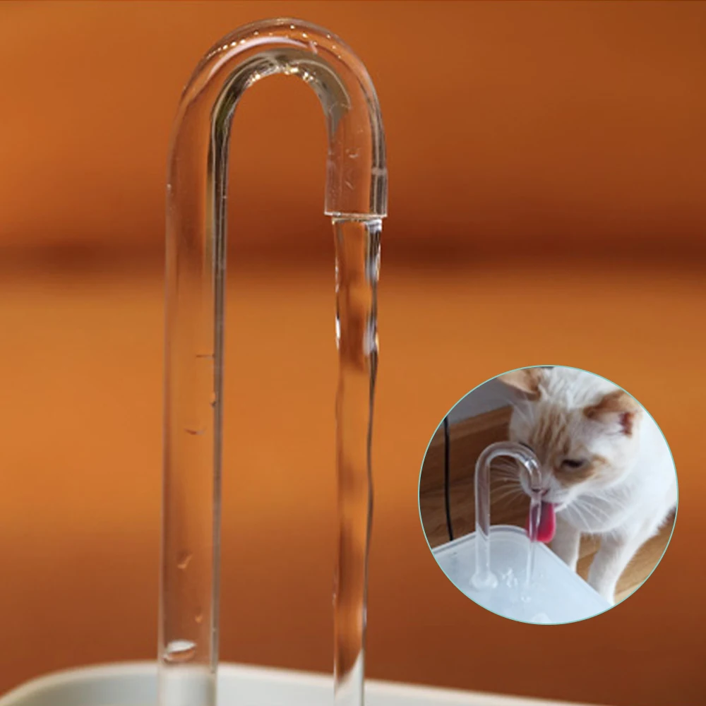 Recirculate Filtring Dispenser Auto Filter USB Electric Cat Drinker Bowl for Cats Pet Water Cat Water Fountain Mute 1.5L