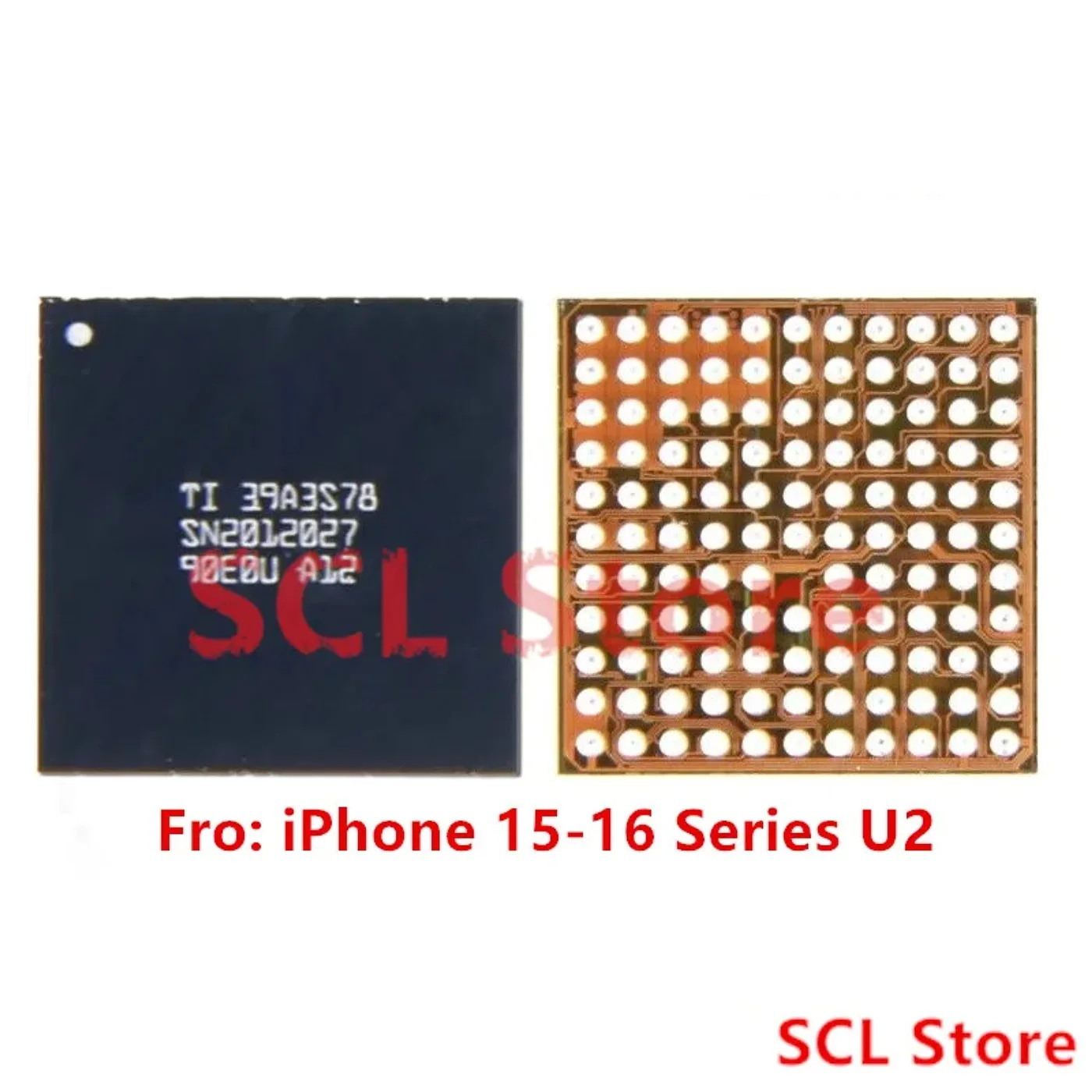 2-5Pcs SN2012027 U2 U9500 USB Charging IC Decrypted Chipset For iPhone 15 16 Series 15/16Pro/ProMax/Plus iPad11