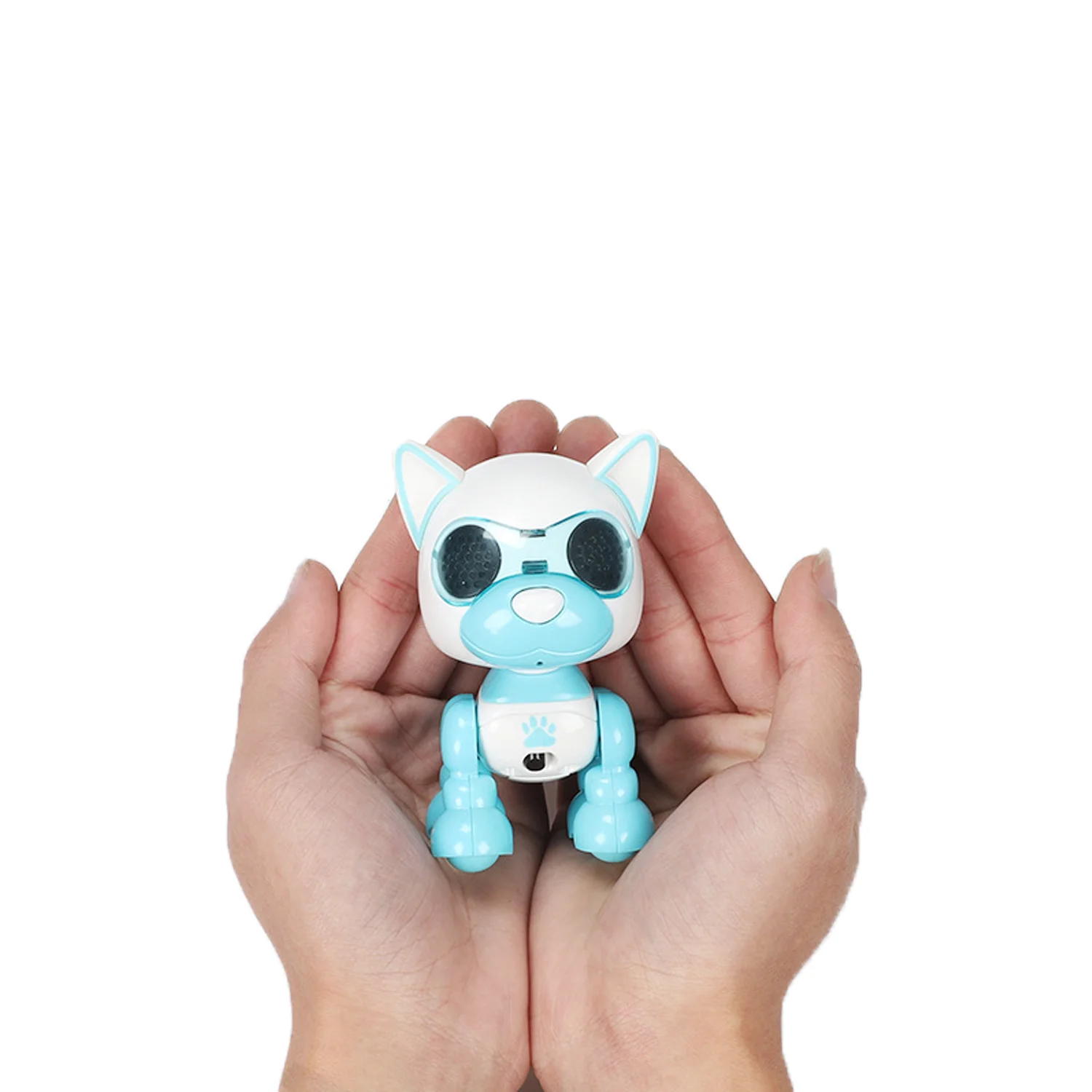 Perro robot inteligente para niños, juguete eléctrico táctil, rompecabezas para niños, máquina de educación temprana