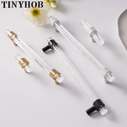 Bubble Acrylic+Brass Handles for Furniture Handles and knobs Bathroom Cabinet Drawer Pulls kids Room