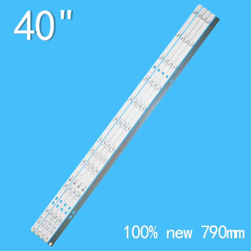 LED backlight strip 10 lamp for VES400QNSS-3D-U02 400DLED_SLIM_REV01_20150202 A C-Type 40UA9300 40UA8900 40FA7100 40UB8600