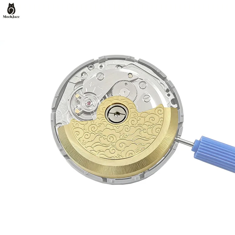 MechJazz Watch Oscillating Weight Rotor Compatible with NH35 NH36 NH38 4R Movement, High Quality Mod Replacement Parts