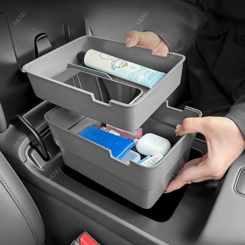 Center Console Storage Box For Leapmotor B05 lafa 5 Accessories,ABS Material,Scratch-Proof,Noise-Reducing,Wear-Resistant