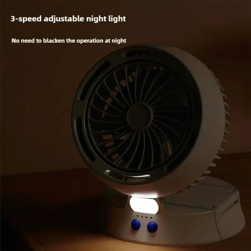 

ABVH-Portable Solar Fan With USB Charging - Outdoor, Camping & Home Use, Energy-Efficient Personal Cooling Device