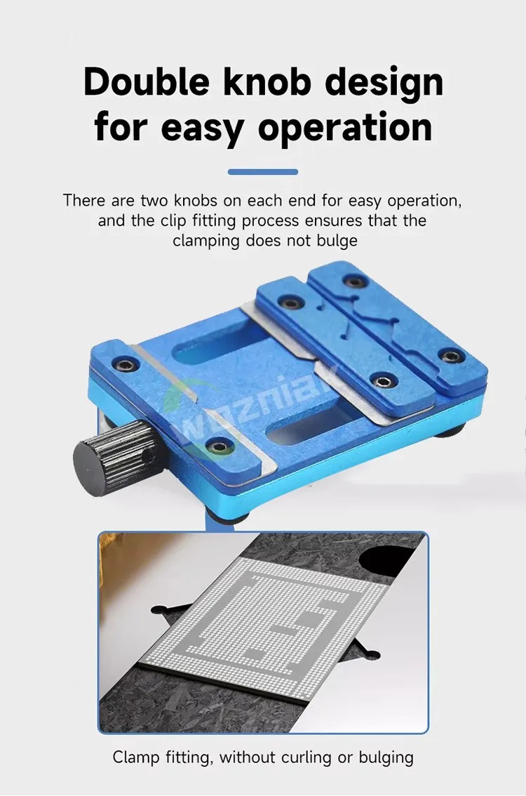 Winwin رقاقة PCB تركيبات للهاتف المحمول اللوحة الأم إزالة الغراء وحدة المعالجة المركزية IC القرص الصلب لحام إصلاح تحديد تركيبات #6