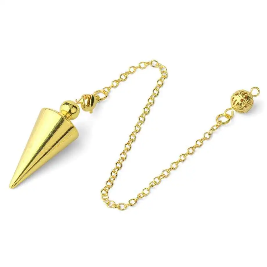 Ya.x Copper Detachable Pendulum Pendulum for Dowsing Pendants Pendule Divination Energy therap Pendulo Radiestesia Healing