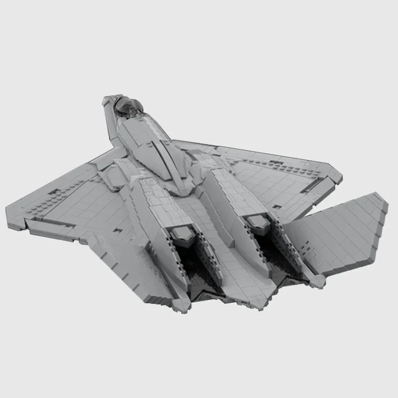 Moc Building Bricks Military Model YF-23 Black Widow II Fighter Technology Modular Blocks Gifts Toys For Children DIY Assembly