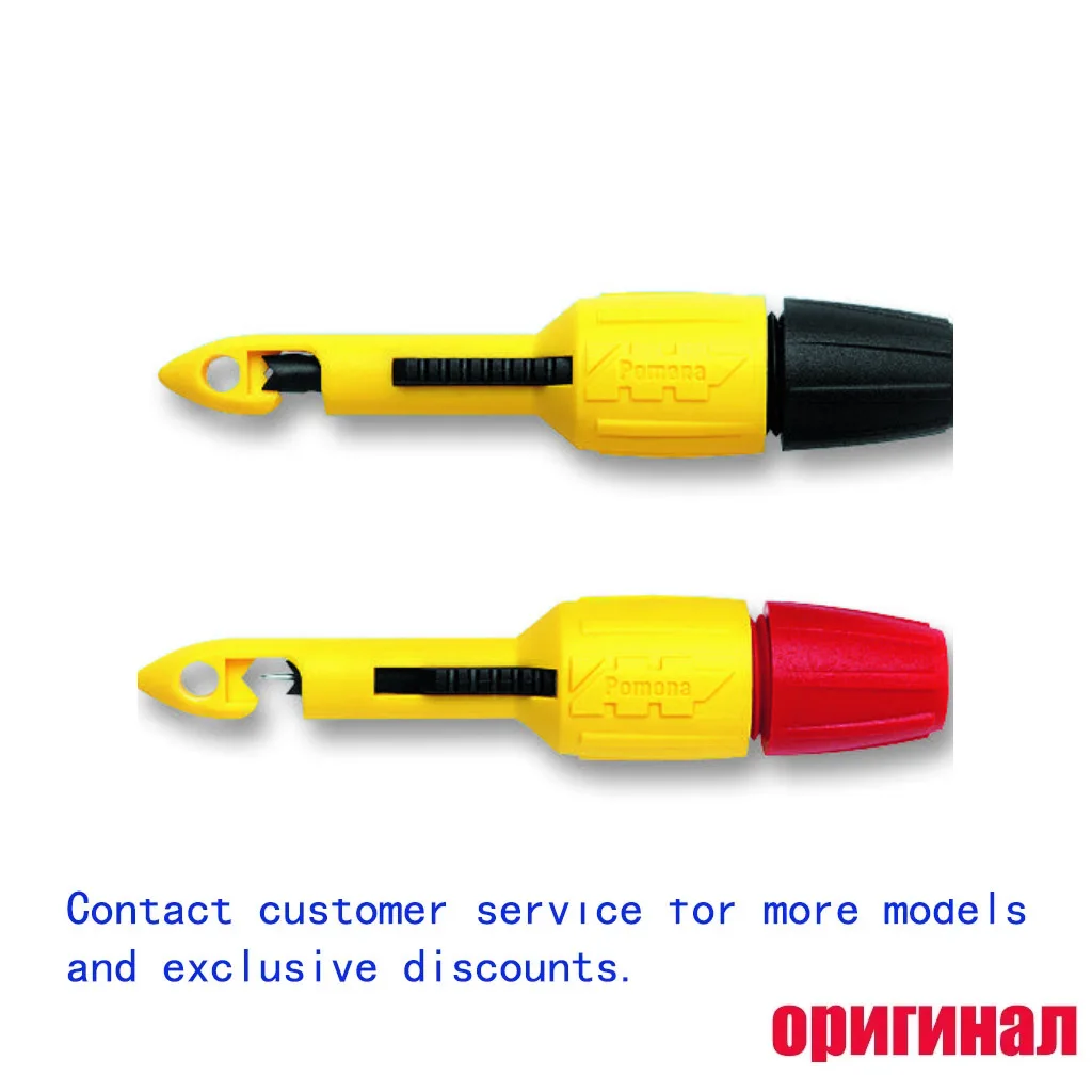 Original Pomona 6413 Insulation Piercing Clip Set, Non‑Destructive Wire Piercing Probe, Fit for 2mm Pin Test Probe, 1A 70VDC, 22