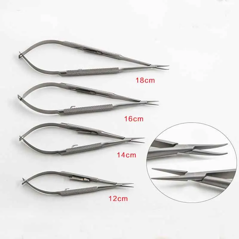 Microscopic ophthalmic instrument lock-type needle holder cosmetic plastic surgery double eyelid embedding surgery tool needle c