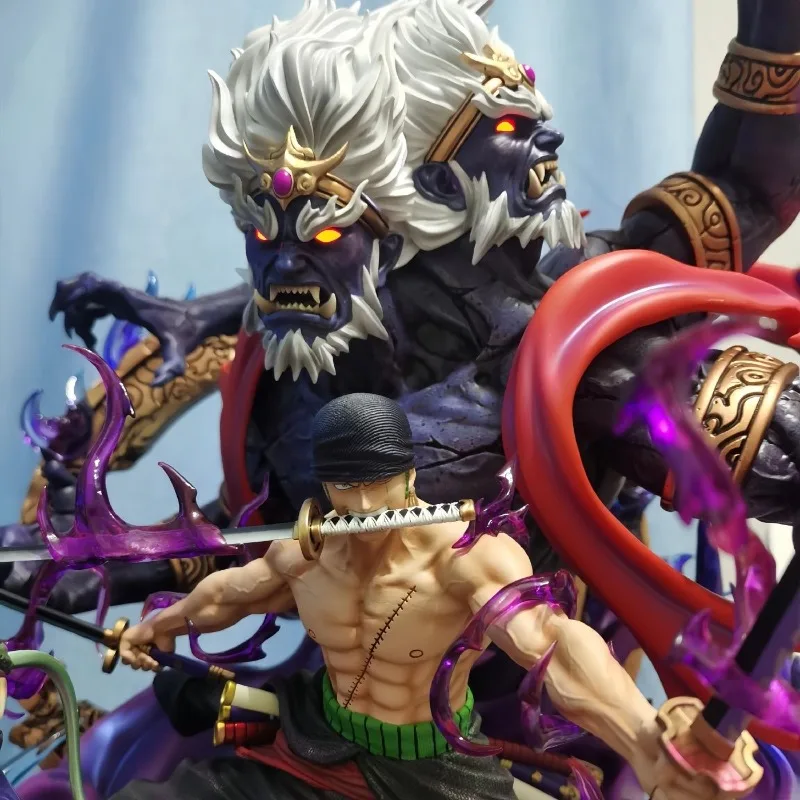 One Piece Roronoa Zoro Boy Neue Cartoon Anime Peripherie Charakter Statue Sammlung Figur Modell Ornament Spielzeug Geburtstag Geschenk