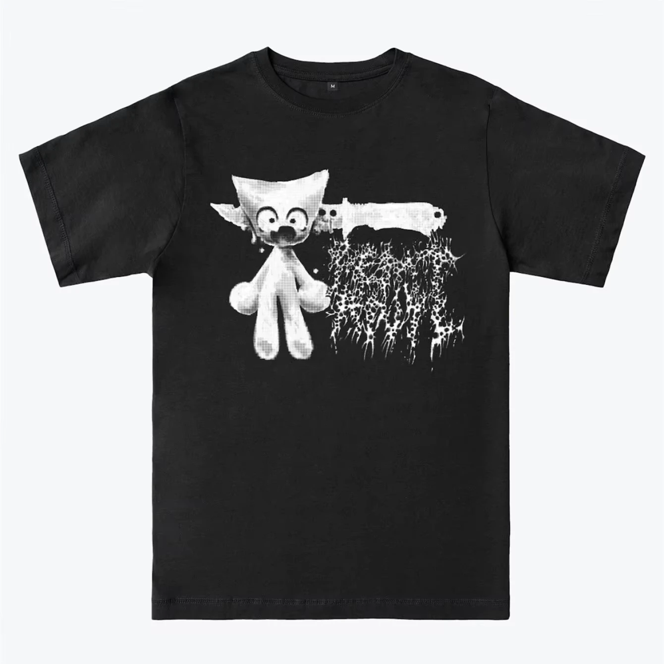 camiseta-grafica-masculina-im-femtanyl-de-tecido-pesado-macia-com-design-de-gato-fofo-e-lapis-para-todas-as-estacoes
