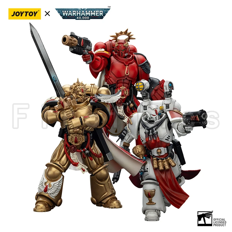 

[Pre-Order]1/18 JOYTOY Action Figure 40K Blood Angels Captain and Sanguinary Priest Anime Collection Model Toy