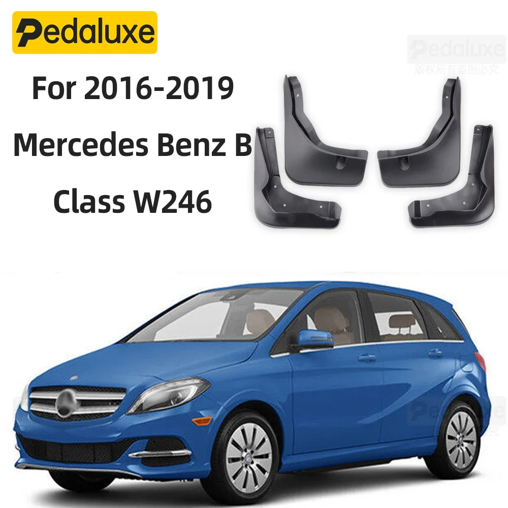 

Genuine OEM Set Splash Guards Mud Flaps For 2016-2019 Mercedes Benz B Class W246