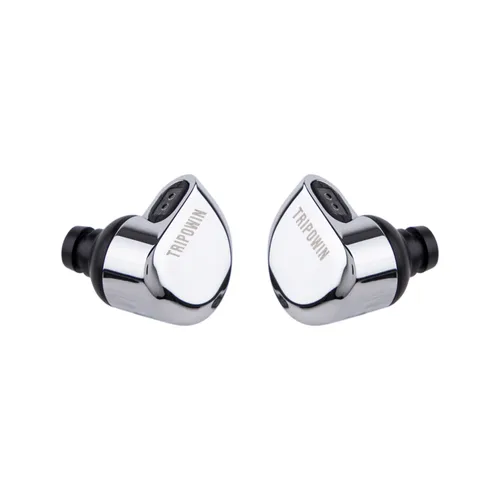 Imagen 2 del producto Tripowin Ruta10 auriculares de alta fidelidad 10mm LCP controlador dinámico auriculares internos con Cable desmontable plateado