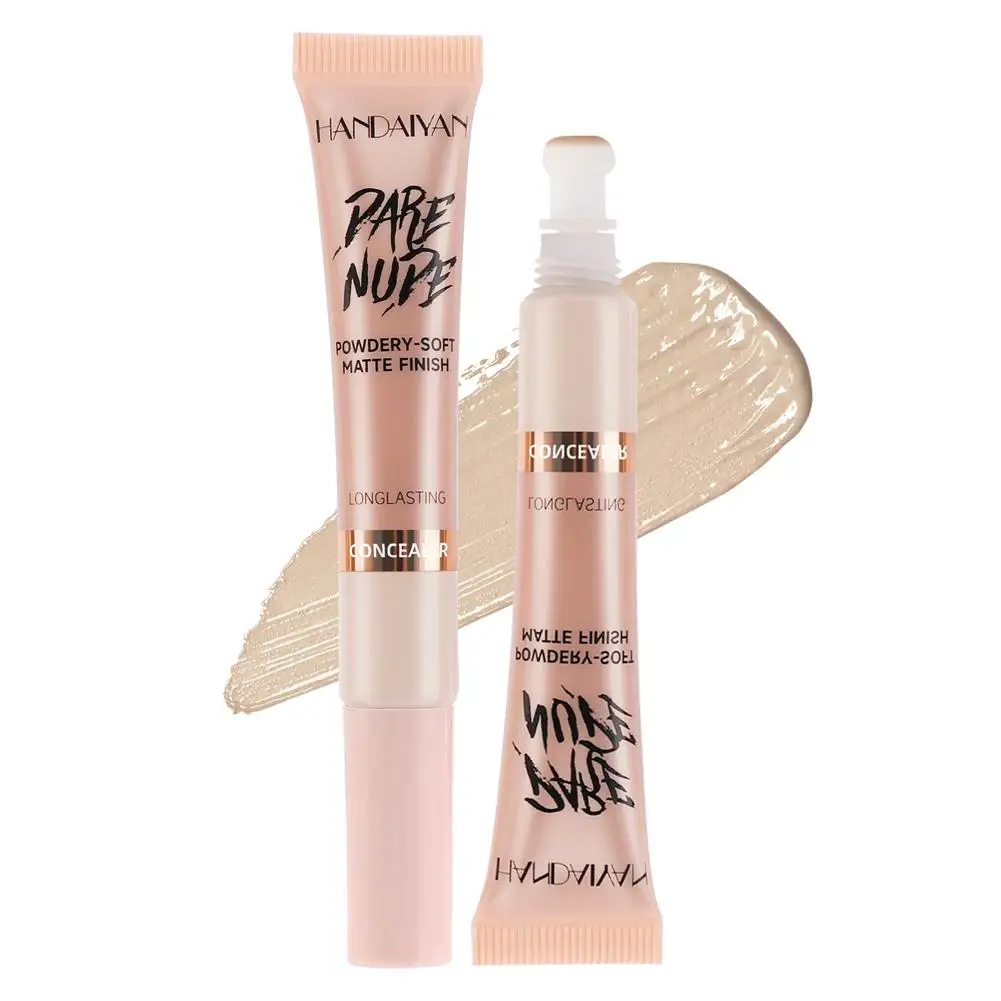 Mattes Gesicht Concealer Stick lang anhaltende Abdeckung dunkle Haut Poren Flüssigkeit modifizieren Concealer 12ml Akne Kreise Ton y6i3