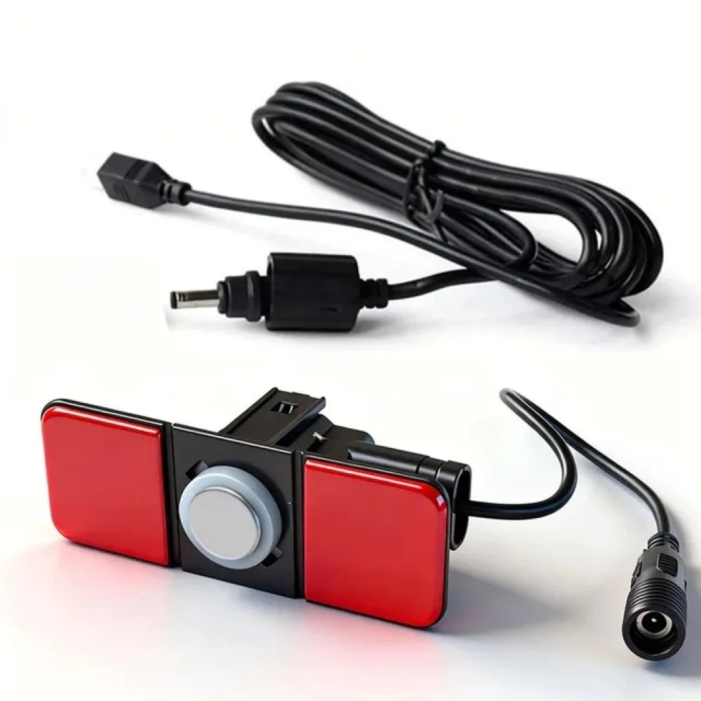 Replacement Car Radar Probe Ultrasonic Flat Arch Sensor Backup Parking Assistance Automotive Safety Distance Detection Device
