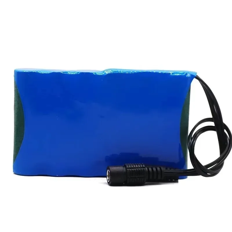 

Draagbare Super 12V 8800Mah 6S1P Battery Pack Oplaadbare Lithium Ion Batterij Capaciteit Dc 12.6V 8.8Ah Cctv Cam Monitor