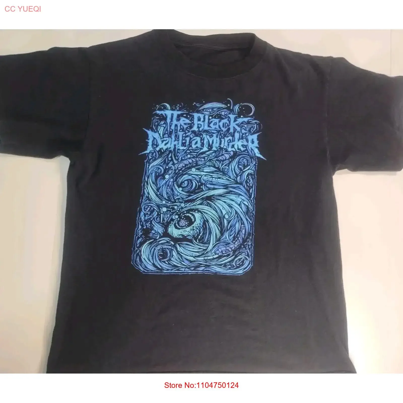 The Black Dahlia Murder Vintage Konzert-T-Shirt Y2K Metal Vintage Washed Slightly Streetwear Homme Stilvolle Designerkleidung