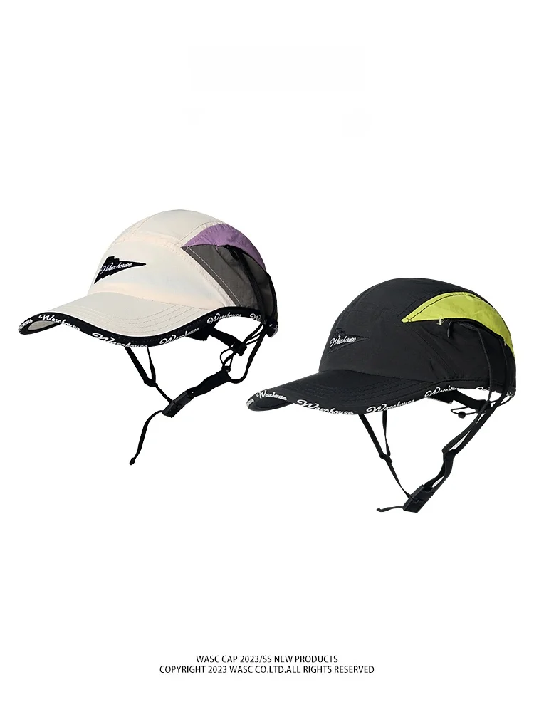 

ex Summer Sport Sun Protection Baseball Cap Outdoor Cycling Hat Mountain Windproof Waterproof Surfing Wide Brim Cap Stree...