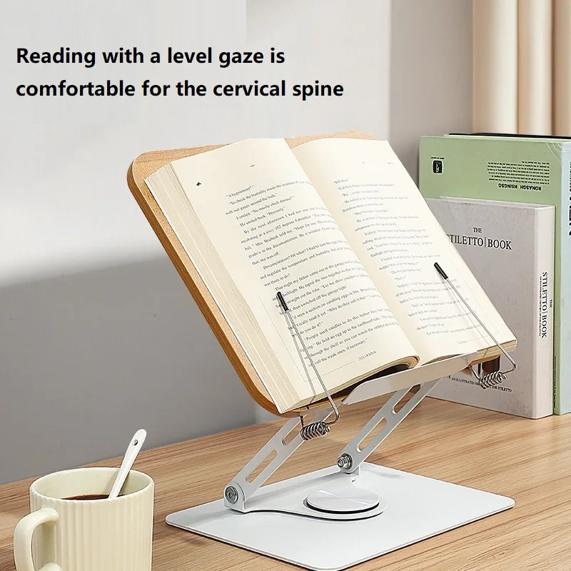 المشبك القراءة الوقوف قراءة كتاب دعم دي محاضرة Livre مساند كتاب للاستلقاء حامل مهد حامل كتب شفاف