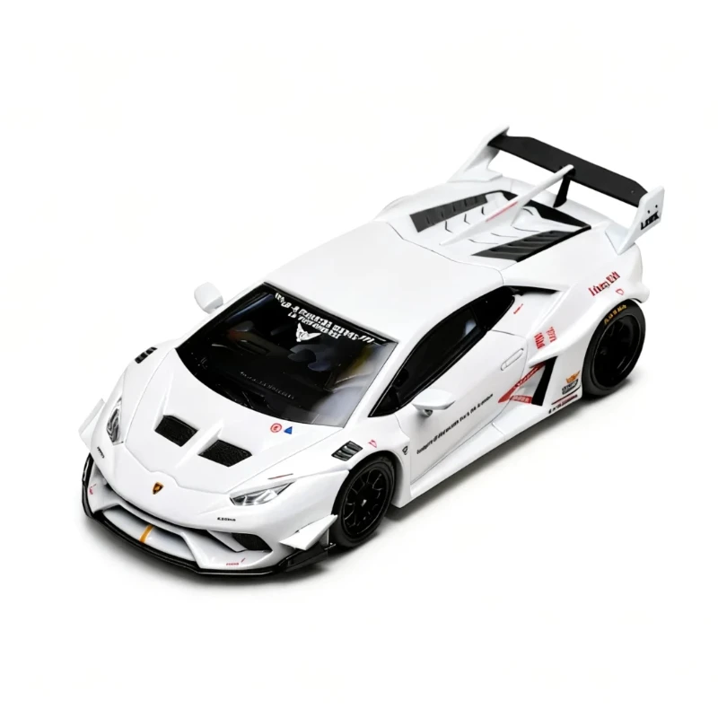 MODELE KING 1/64 Lamborghini Calf White, metalowe modele pojazdów, zabawki, odlewane z metalu, prezenty