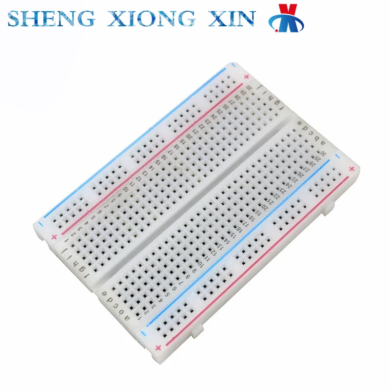 

1pcs Splicable Solderless Breadboards Test Boards Lab with Jumpers 400 Holes ZY-60