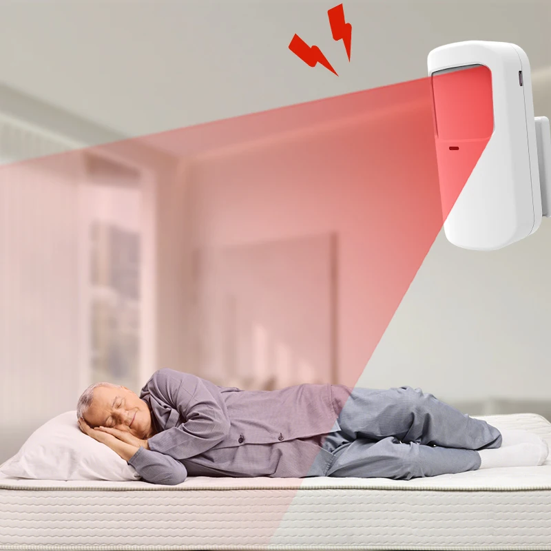 433Mhz Smart PIR Motion Sensor Detector  Alarm Detector for Smart Home Security Alarm System Infared Wireless PIR Sensor