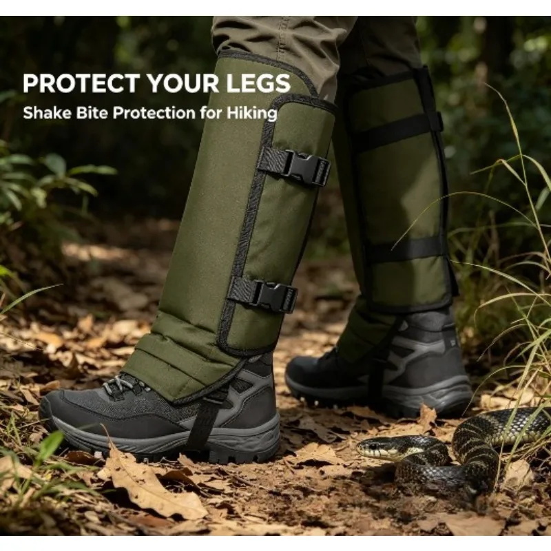 Outdoor anti-snake bite leggings, anti-puncture foot covers, mountaineering anti-grass cutting leg guards