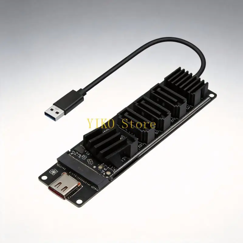 K32C Plugs Play 5 Port SATA3.0 Expansion Card Wide  Compatibility For Systems