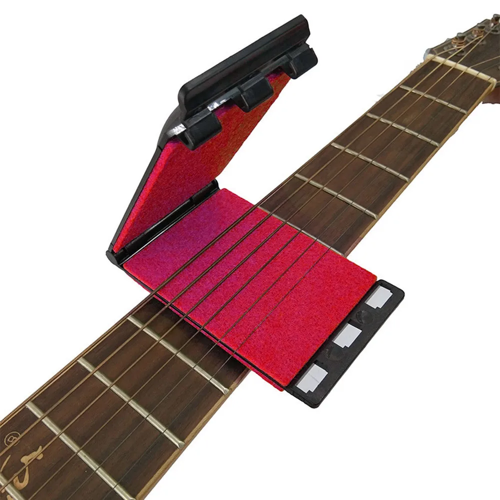 Guitar and Bass String Cleaner with Microfiber Cloth Gentle Cleaning for Optimal Performance 4 Colors Available