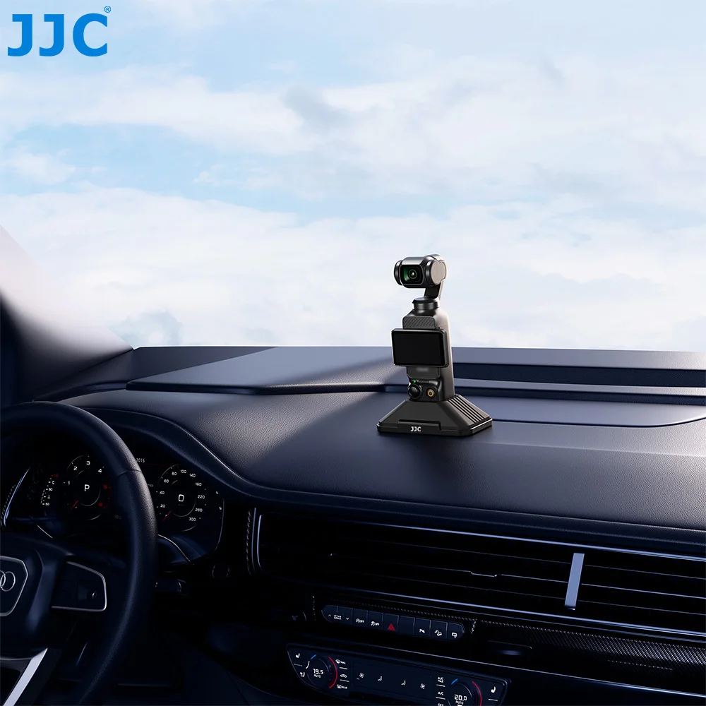

JJC Silicone Non-Slip Desktop Mount for DJI Osmo Pocket 3 Stand Base Charging Opening DJI OSMO Pocket 3 Accessories