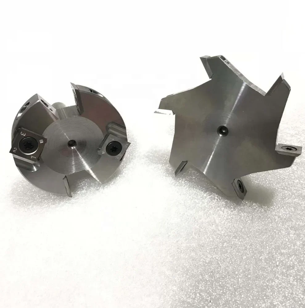 CNC Insert Solid Carbide Face Milling Non-Ferrous Metals 2-31/64 Dia x 15mm x 1/2 Inch Shank End Mill Router Bit HOT SALES